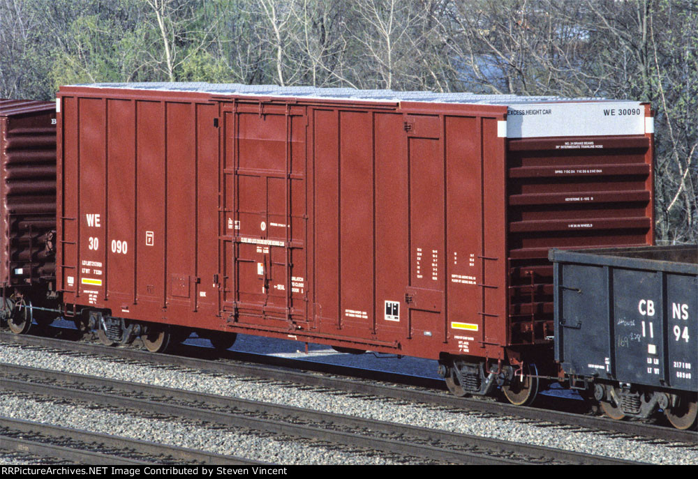 Wheeling & Lake Erie box WE #30090